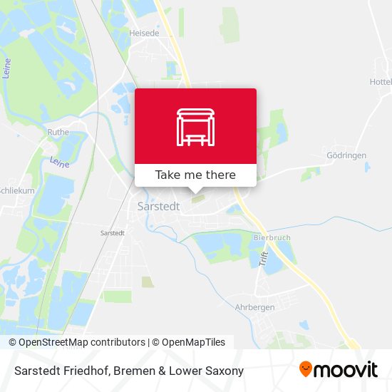 Sarstedt Friedhof map