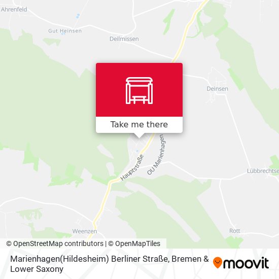 Marienhagen(Hildesheim) Berliner Straße map
