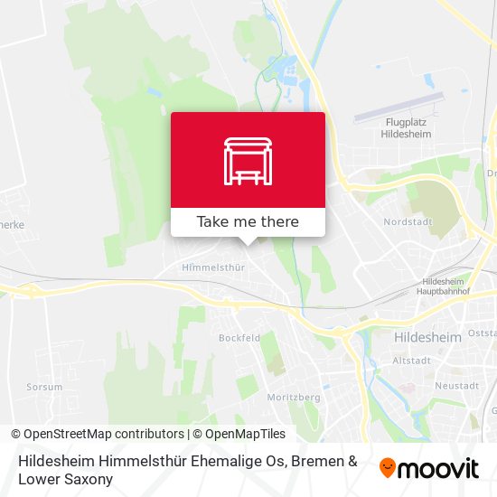 Hildesheim Himmelsthür Ehemalige Os map