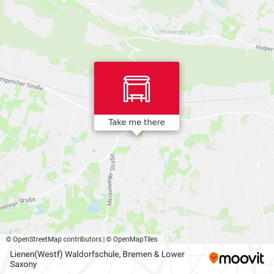 Lienen(Westf) Waldorfschule map