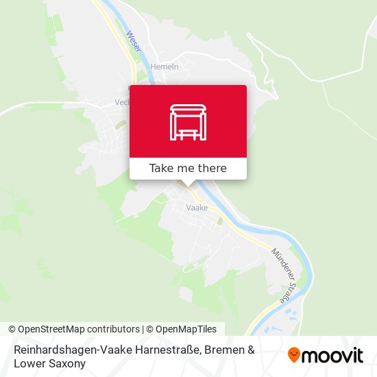 Reinhardshagen-Vaake Harnestraße map