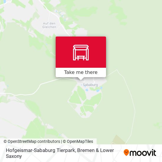 Hofgeismar-Sababurg Tierpark map
