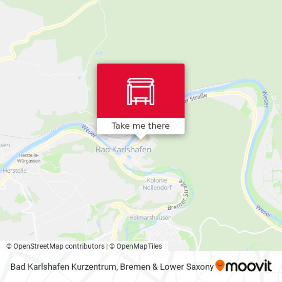 Bad Karlshafen Kurzentrum map
