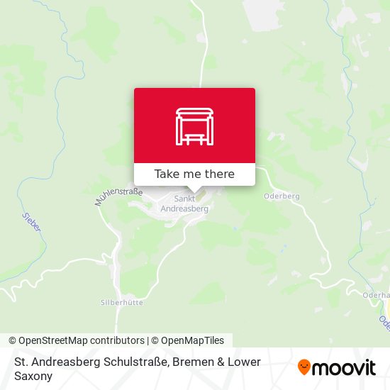 St. Andreasberg Schulstraße map