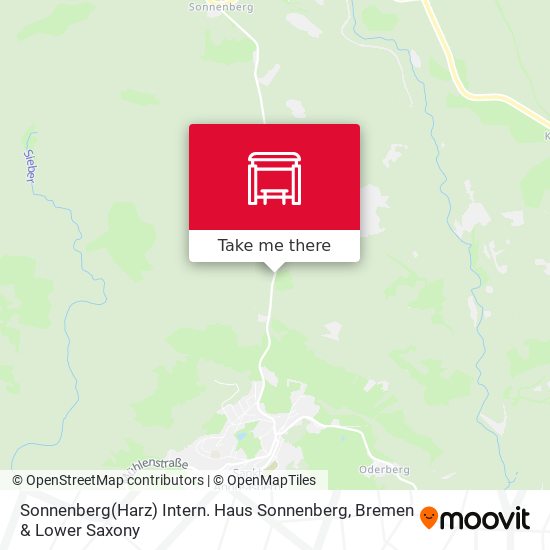 Sonnenberg(Harz) Intern. Haus Sonnenberg map
