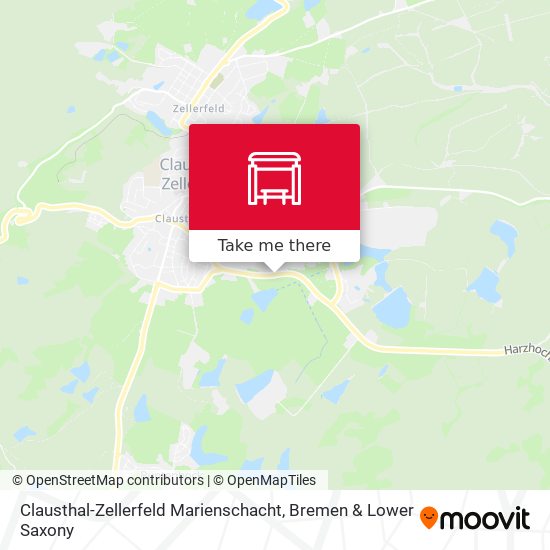 Clausthal-Zellerfeld Marienschacht map