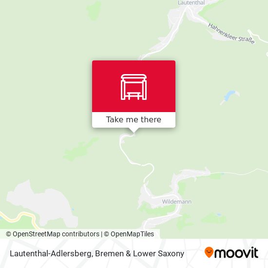 Lautenthal-Adlersberg map
