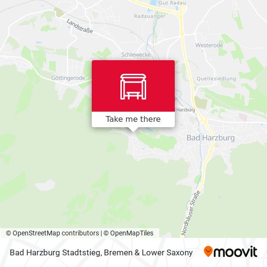Bad Harzburg Stadtstieg map