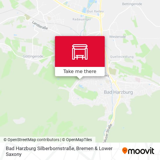 Bad Harzburg Silberbornstraße map