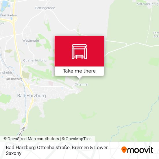 Bad Harzburg Ottenhaistraße map