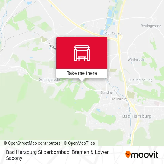 Карта Bad Harzburg Silberbornbad