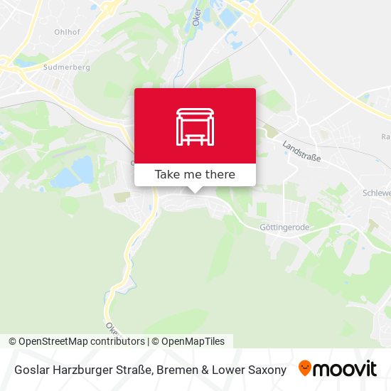 Goslar Harzburger Straße map