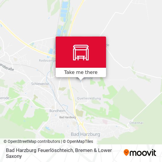 Bad Harzburg Feuerlöschteich map