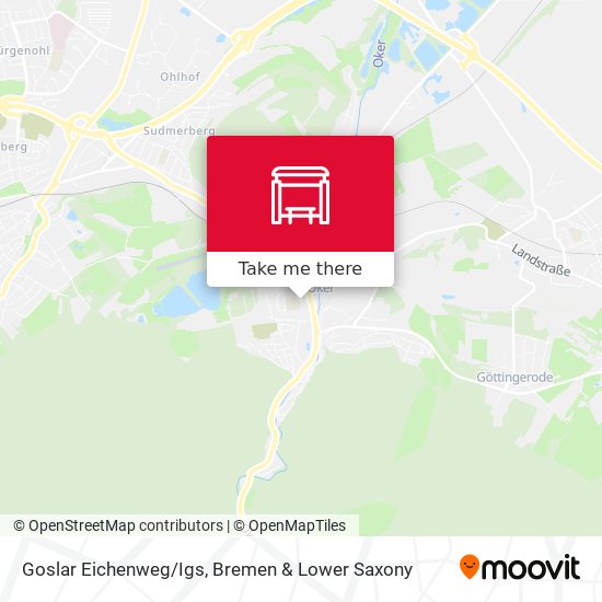 Goslar Eichenweg/Igs map