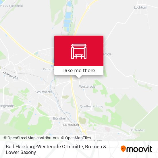 Bad Harzburg-Westerode Ortsmitte map