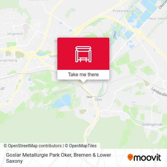 Карта Goslar Metallurgie Park Oker