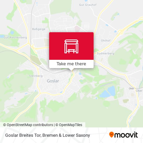 Goslar Breites Tor map