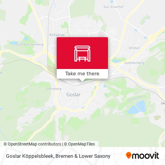 Goslar Köppelsbleek map
