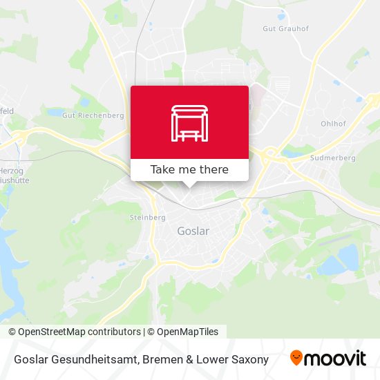 Goslar Gesundheitsamt map