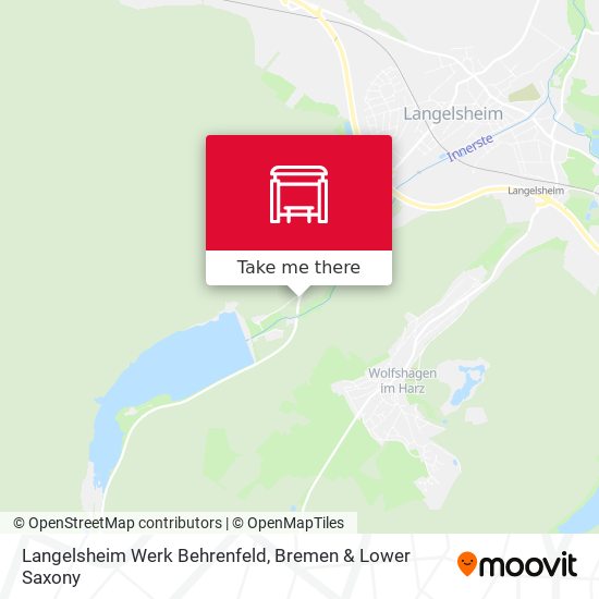 Langelsheim Werk Behrenfeld map