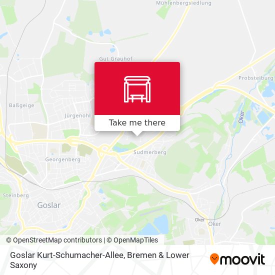 Goslar Kurt-Schumacher-Allee map