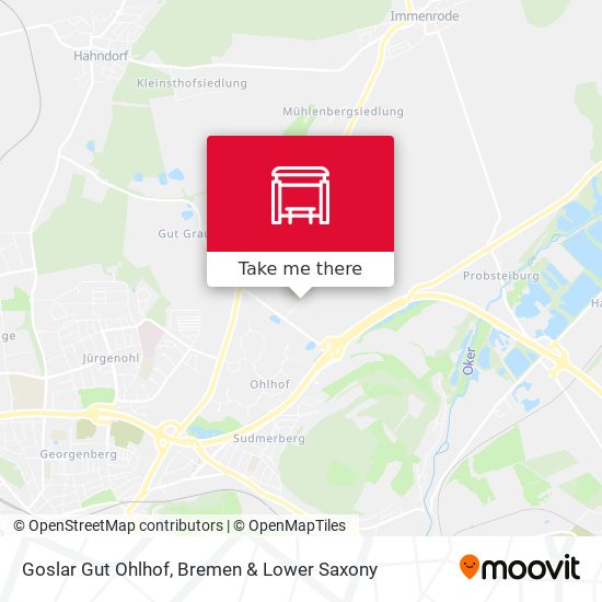 Goslar Gut Ohlhof map