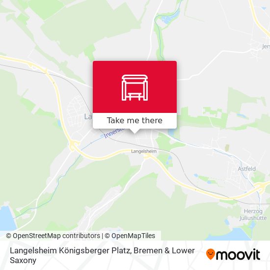 Langelsheim Königsberger Platz map