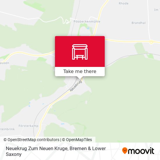 Neuekrug Zum Neuen Kruge map