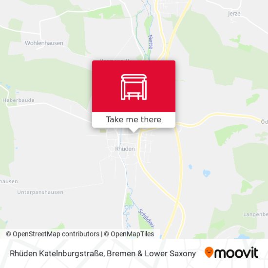 Rhüden Katelnburgstraße map