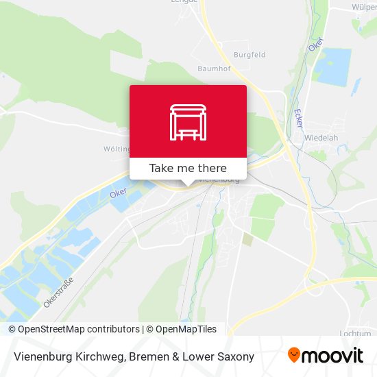 Vienenburg Kirchweg map