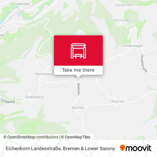 Eichenborn Landesstraße map