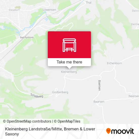 Карта Kleinenberg Landstraße/Mitte