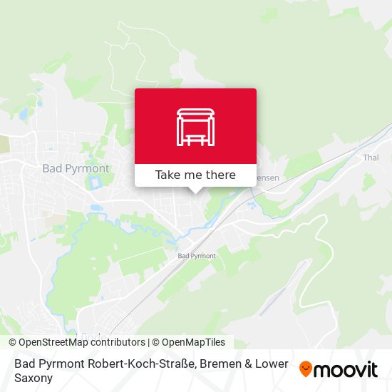 Bad Pyrmont Robert-Koch-Straße map