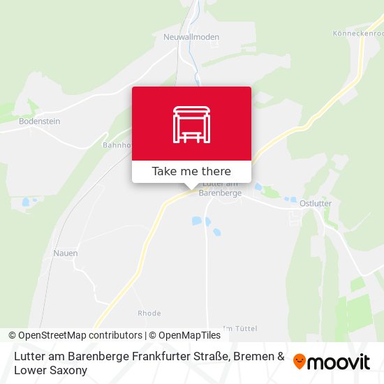 Lutter am Barenberge Frankfurter Straße map