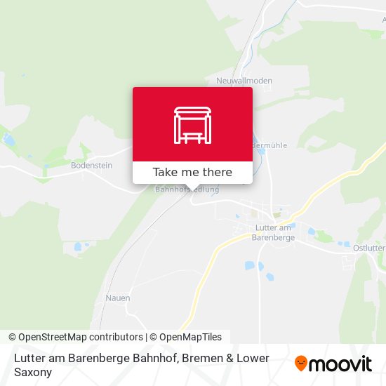 Lutter am Barenberge Bahnhof map