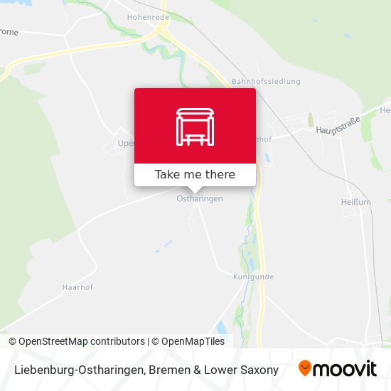 Liebenburg-Ostharingen map