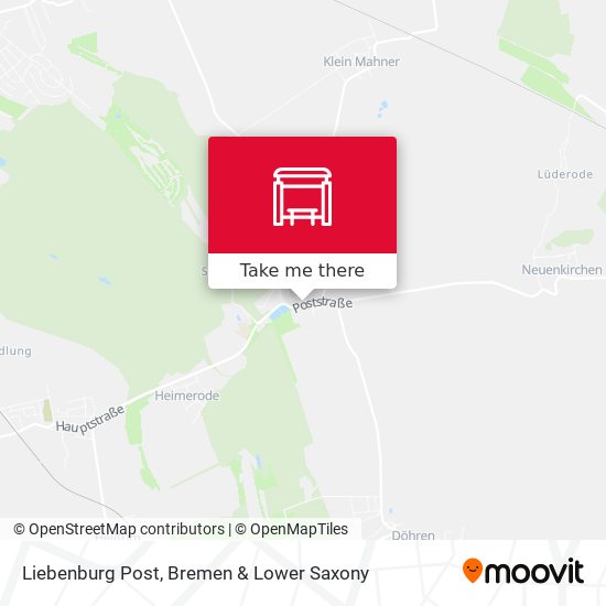 Liebenburg Post map