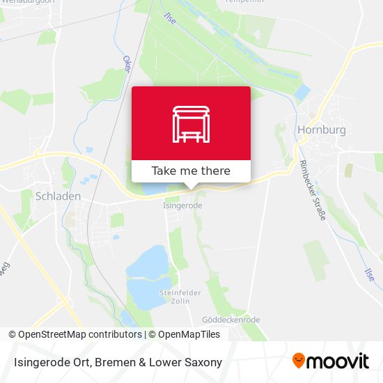 Isingerode Ort map