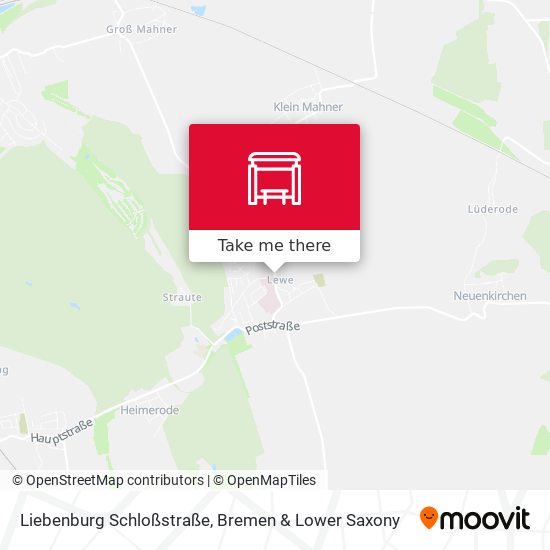 Liebenburg Schloßstraße map