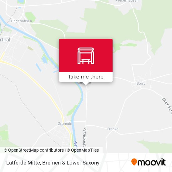 Latferde Mitte map
