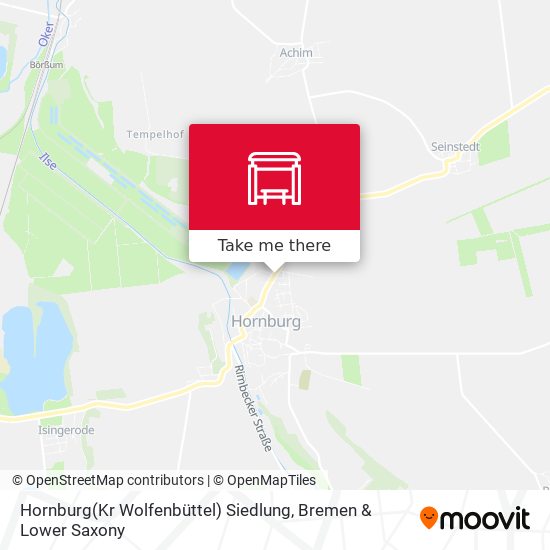 Hornburg(Kr Wolfenbüttel) Siedlung map