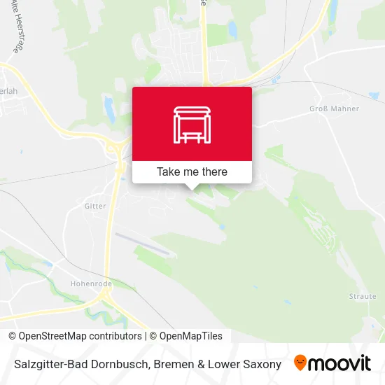 Карта Salzgitter-Bad Dornbusch