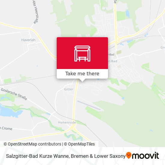 Salzgitter-Bad Kurze Wanne map