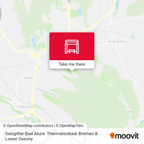 Карта Salzgitter-Bad Abzw. Thermalsolbad