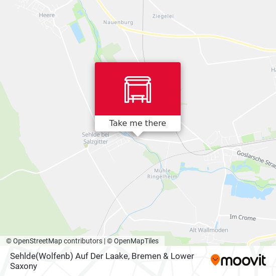 Sehlde(Wolfenb) Auf Der Laake map