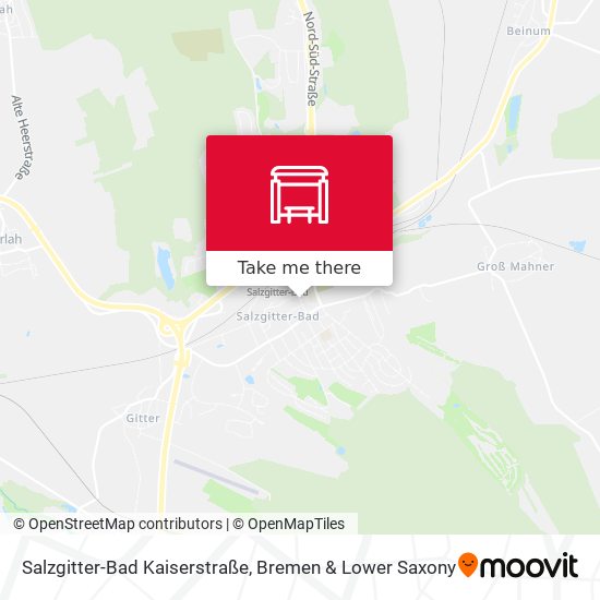 Salzgitter-Bad Kaiserstraße map