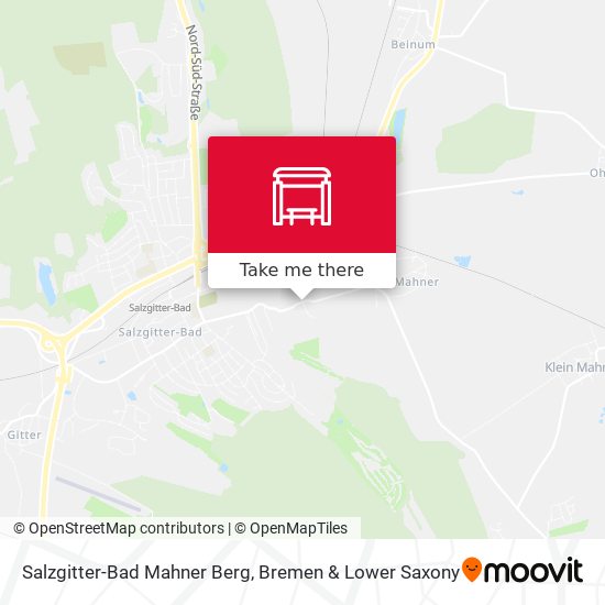 Salzgitter-Bad Mahner Berg map