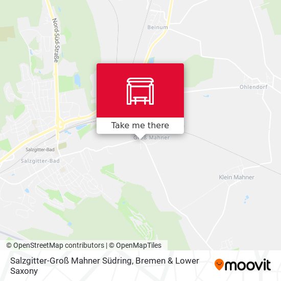 Salzgitter-Groß Mahner Südring map