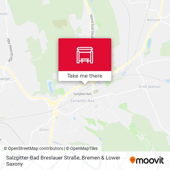 Salzgitter-Bad Breslauer Straße map