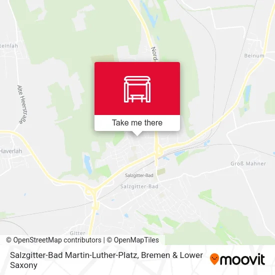 Карта Salzgitter-Bad Martin-Luther-Platz